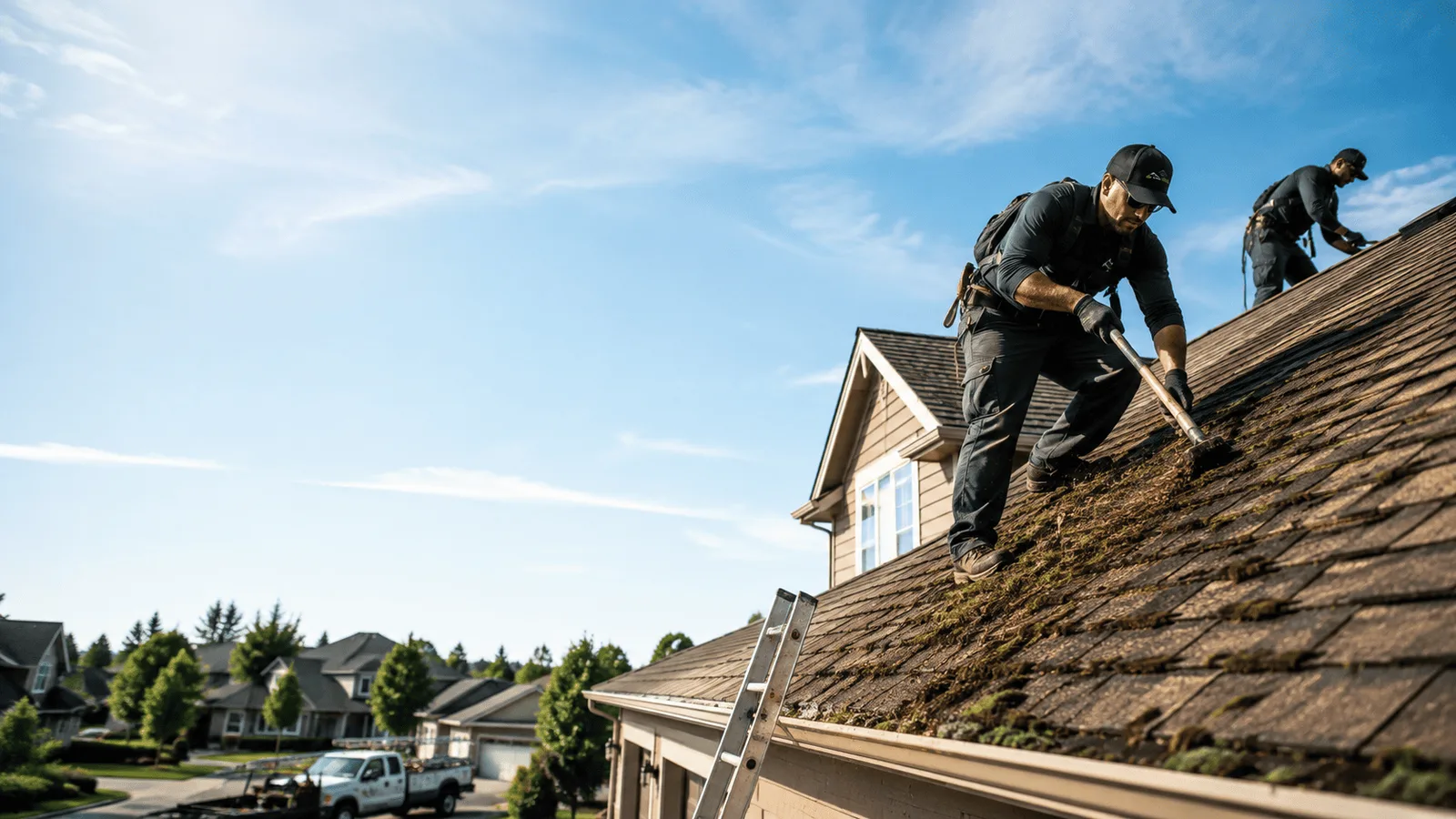 Roof Moss Removal in Delaware, OK near me